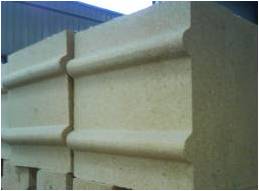 Special fireclay brick