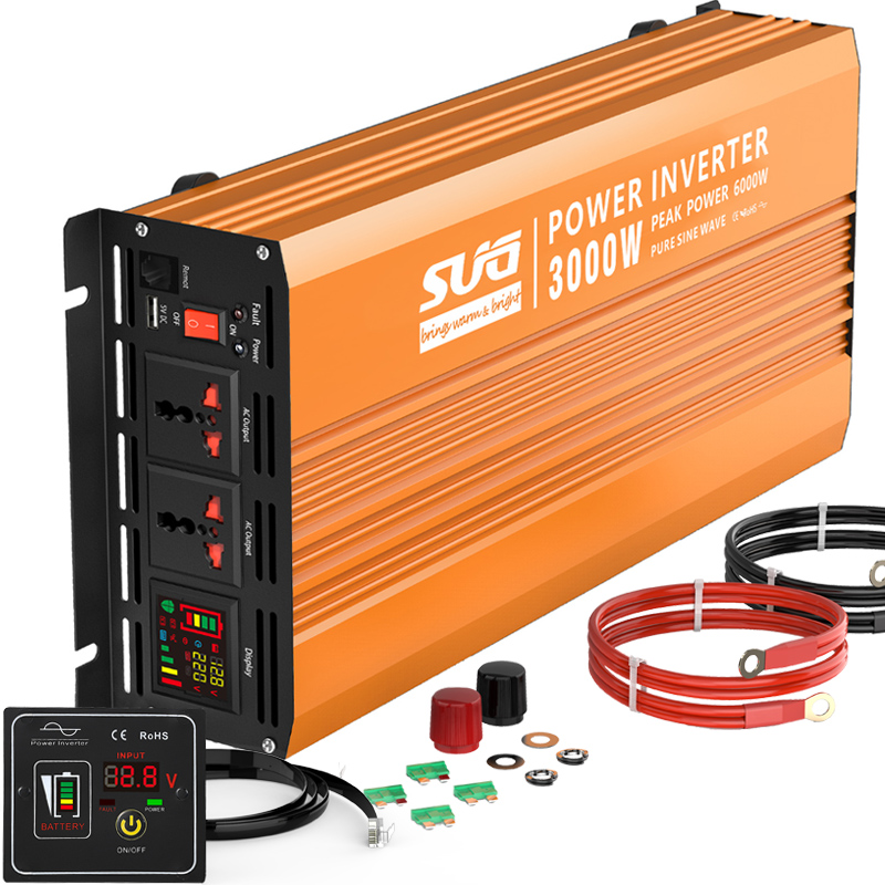 PV Power Inverter 3000W Pure Sine Wave Inverter DC/AC