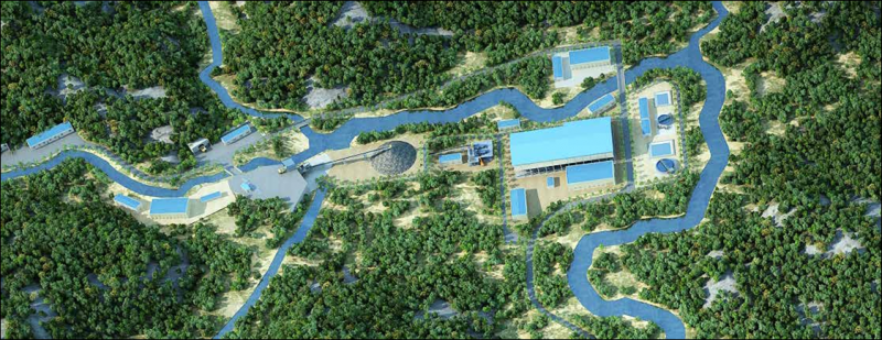 DAIRI lead-zinc mine project in Indonesia