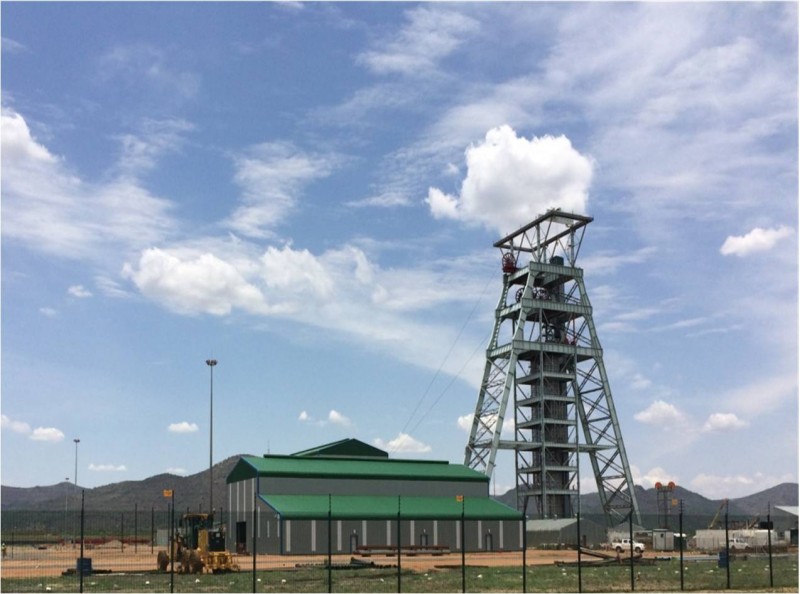 Bagu Bang Platinum Mine Concentrator, South Africa